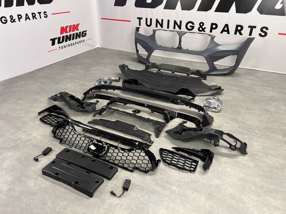 Обвіс / Обвес BMW X3 (G01)  Передній бампер БМВ х3 Г01 x3m