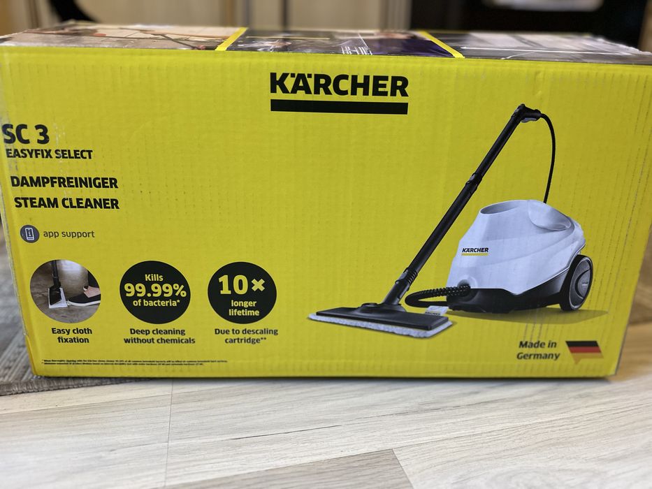 Пароочисник KARCHER SC 3 EasyFix + насадка для вікон (1.513-664.0)