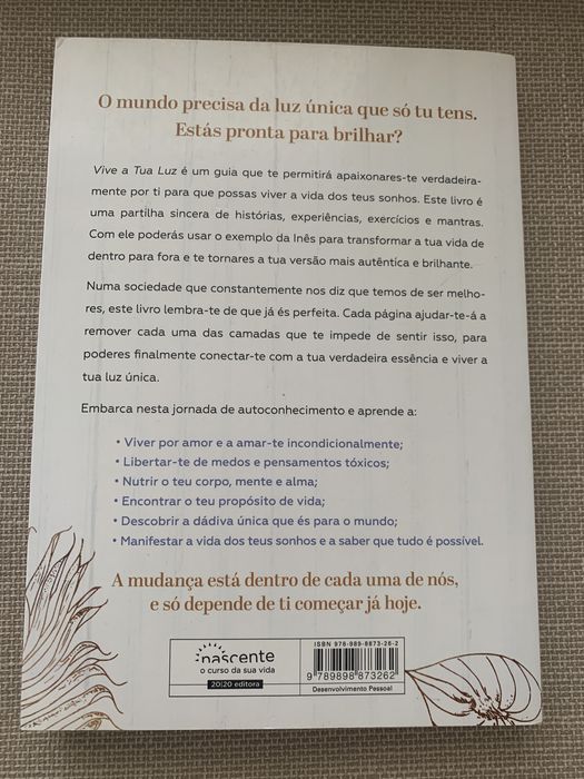 Livro - Vive a Tua Luz
