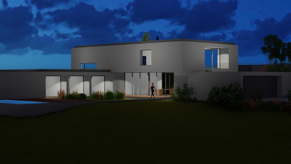 Terreno com projecto aprovado para moradia