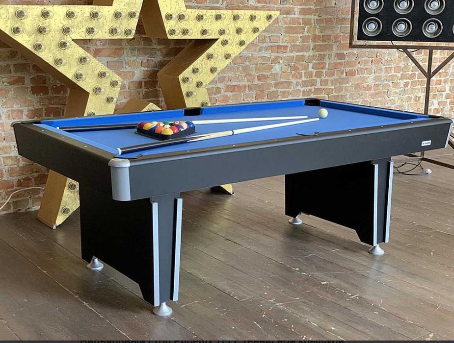 Більярдний стіл американка 7ф з тенісною кришкою, киї, кулі