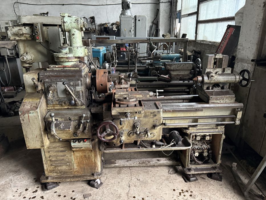 Токарный 1м95 корабельный со сверлильным
