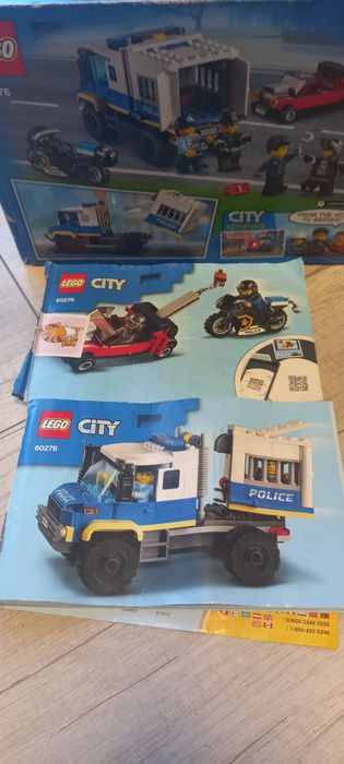 Klocki lego 60276 Policyjny konwój więzienny