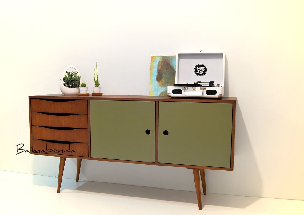 Móvel Aparador / Sideboard / Retro Vintage / Estilo Nórdico c/gavetas