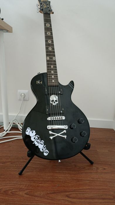 Guitarra elétrica (réplica) Les paul Gibson em bom estado!