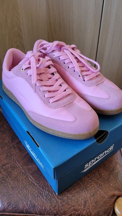Must-have NOWE Sneakersy damskie różowe rozm.38 Sprandi