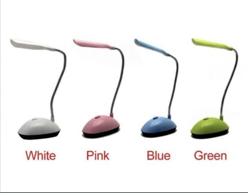 Настольная гибкая LED лампа трансформер BL-7188 на батарейках светильн