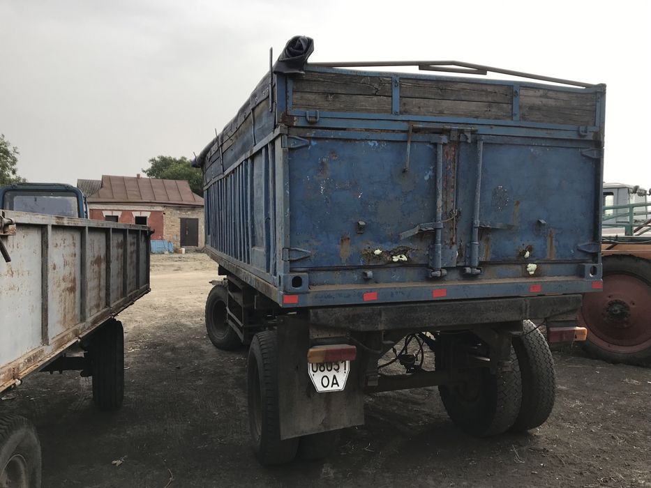 Подам прицем ГКБ-8350 самоскид. Два целіндри