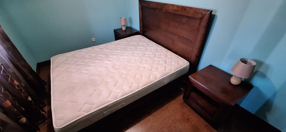 Cama Madeira Bétula 160x200