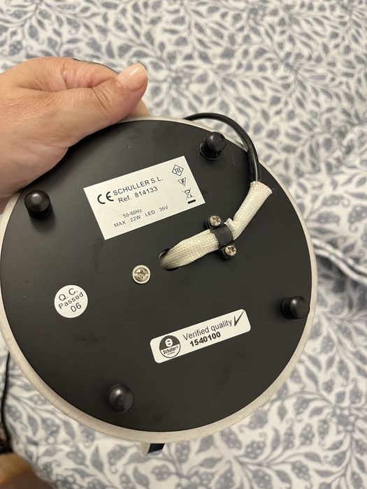 Candeeiro com lampada led