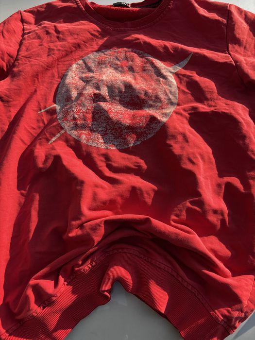 Czerwona bluza gucci w romiarze XXL