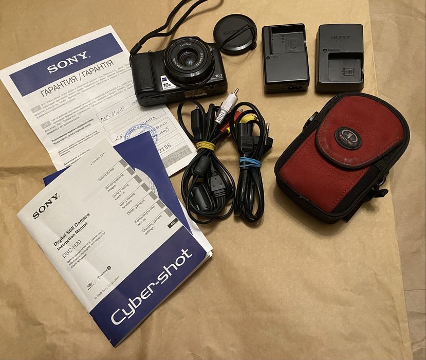 Продаю цифровий фотоапарат модель Sony Cyber-shot DSC-H20, 4500гр.