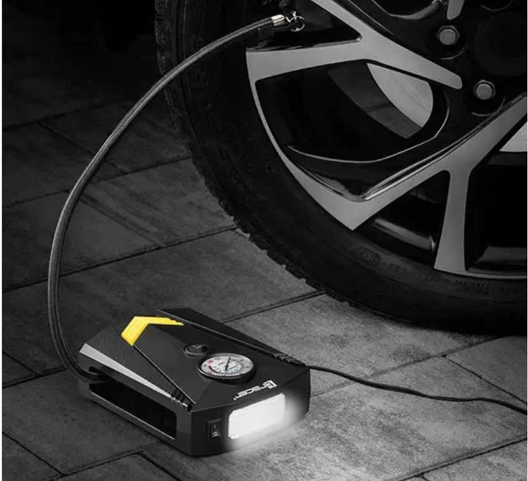 Авто насос компресор манометр автомобільний портативний новый АКЦІЯ‼️