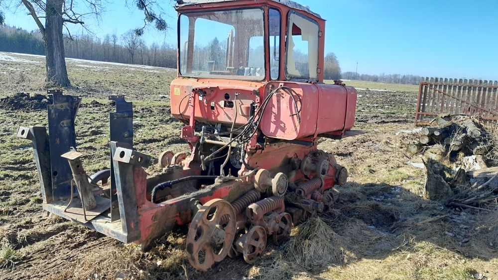 DT 75 spycharka gąsienicowa TANI TRANSPORT spych spychacz det Dt75