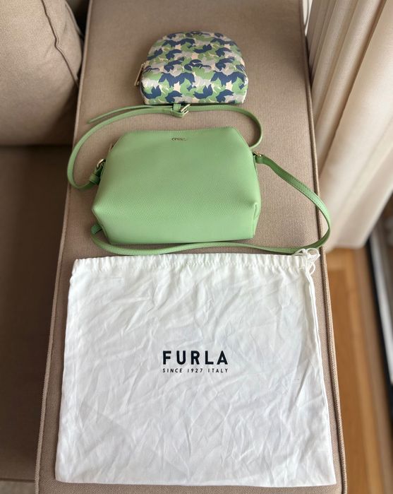 Mala e Carteira Furla Verde