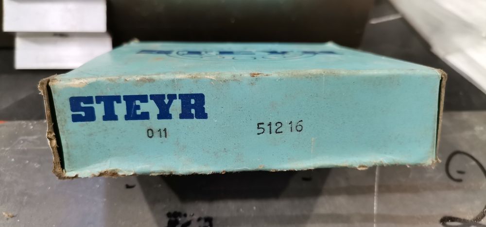 Rolamento axial de esferas 51216 marca STEYR