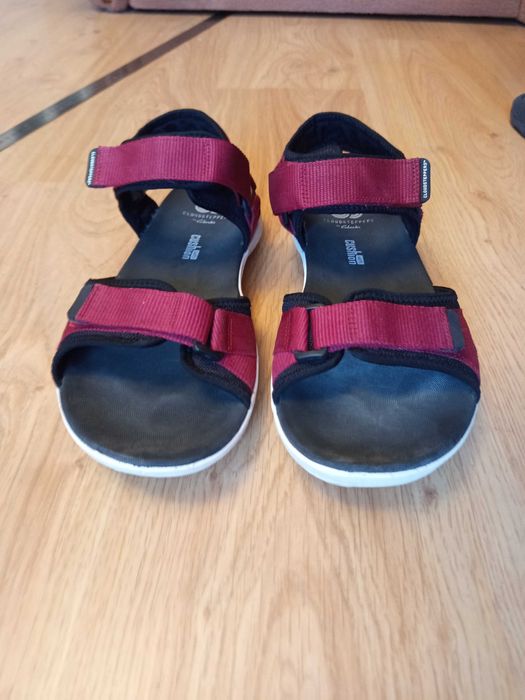 Женские босоножки на широкую ногу Clarks 42 p.
