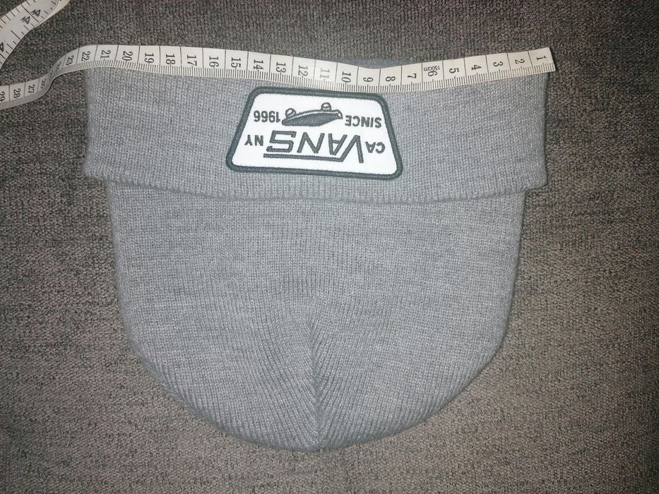 Vans  Oryginalna Czapka Milford Beanie kolor szary, nowa bez metki