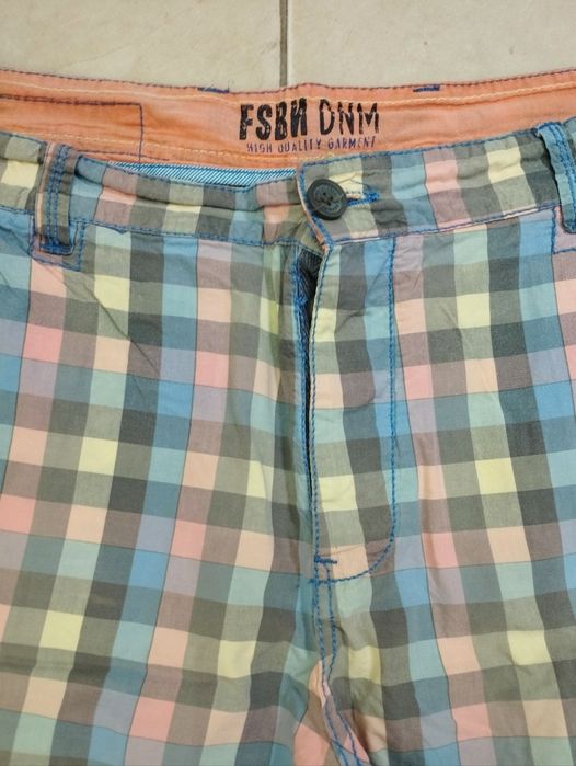 Calções Xadrez Homem FSBN
