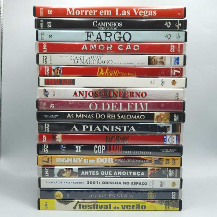 Lote 9/2 - Pack de 18 Filmes em DVD - Ref.VI