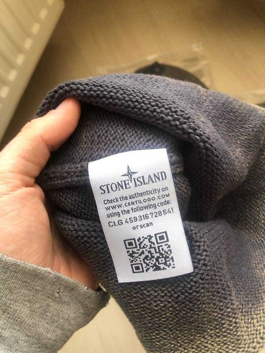 Шапка Stone Island | В'язана | 100% коттон