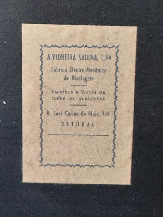 Vintage Espelho Madeira Maciça Antigo