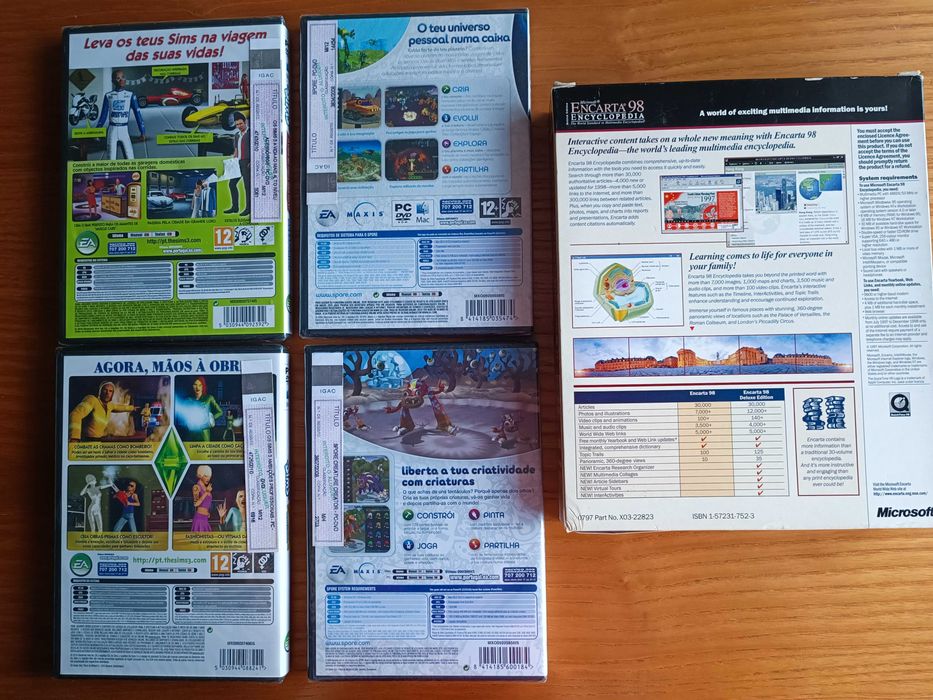 Jogos Pc Cd-Rom e Pc-DVD