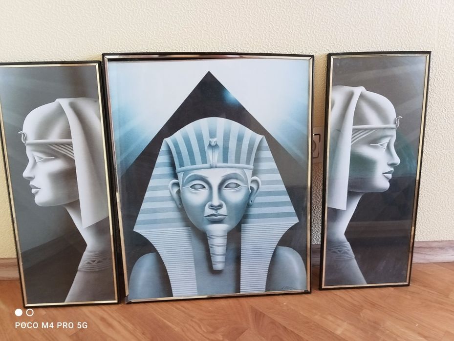 Картини фараон комплект з 3 штук