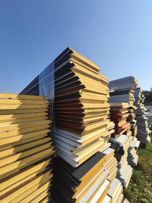 Płyty warstwowe 40mm II gat NOWA różne długości/dostawa/montaż