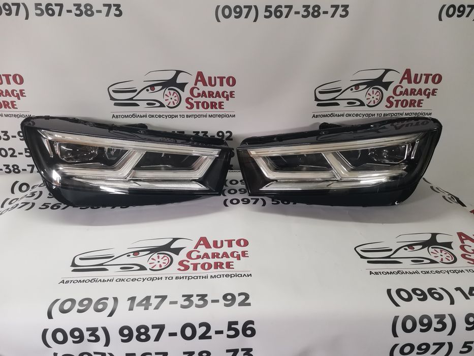Фари FULL LED Audi Q5 80A FY  2017 2018 2019 2020