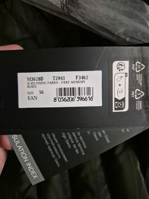 Куртка парка Geox M3628B original