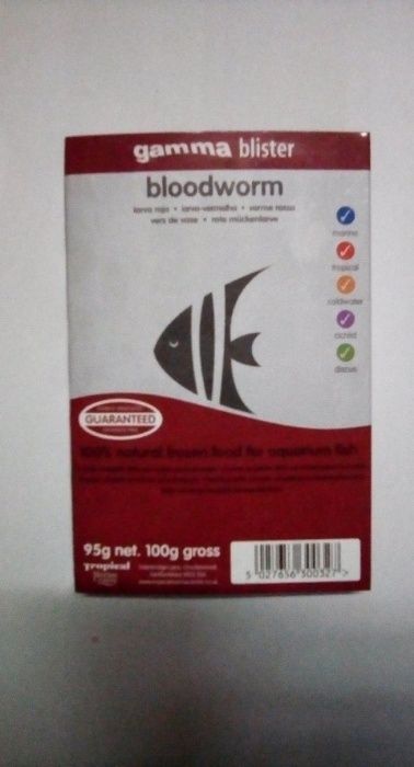 Alimento Congelado para Peixes