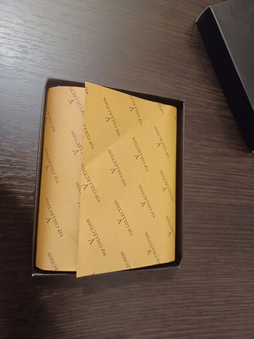 Portfel męski VIP Collection Czarna skóra Nowy