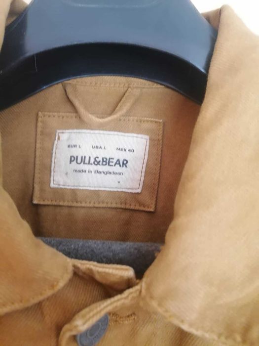Casaco de ganga PULL&BEAR tamanho L