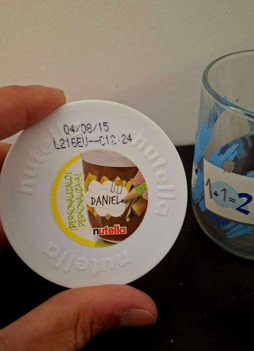 Frasco de Nutella