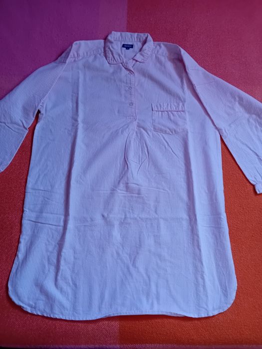 Calças de flanela e camisa de dormir de flanela