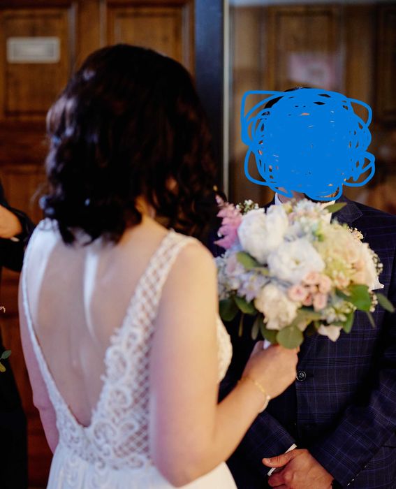 Sprzedam suknię ślubną L