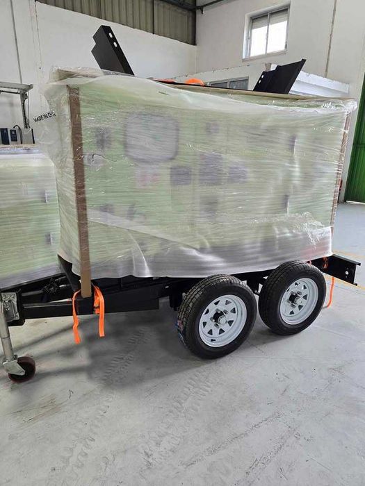 Gerador a Diesel 37Kva com Reboque
