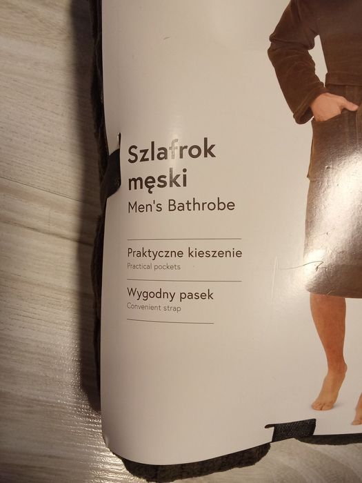Szlafrok męski M/L