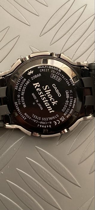 Titanium Casio G-SHOCK GMW-B5000 Limited Edition