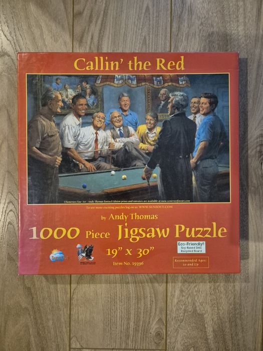 Callin' the Red Puzzle 1000 elementów