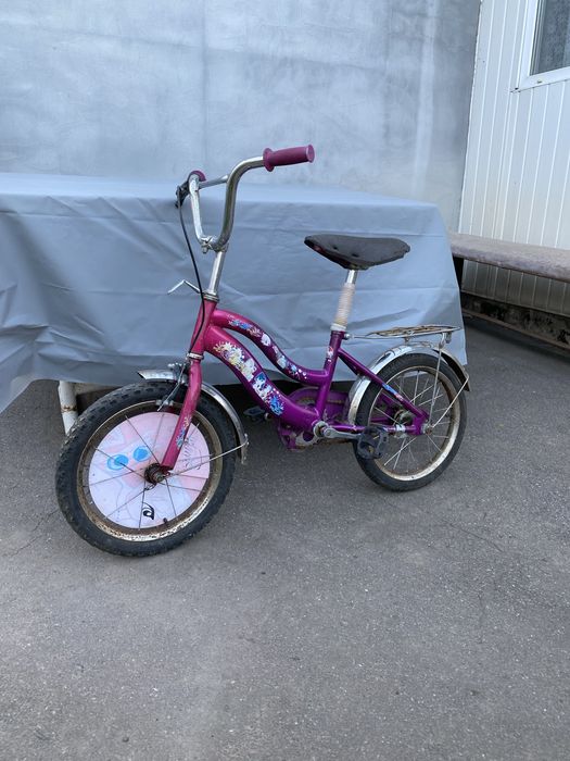 Дитячий велосипед рожевий