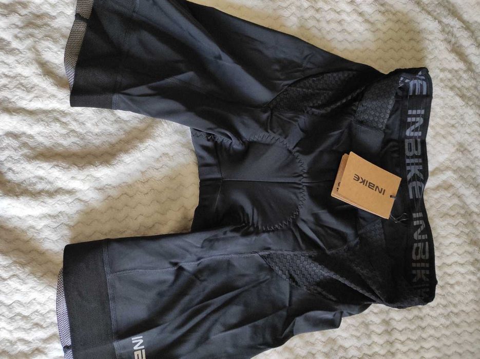 INBIKE męskie spodenki rowerowe 3D