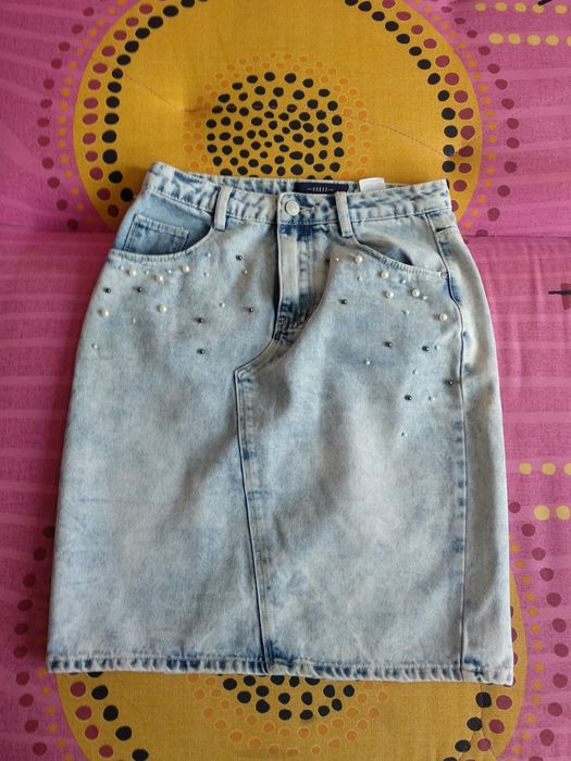 Spódnica jeansowa marki House, rozmiar S
