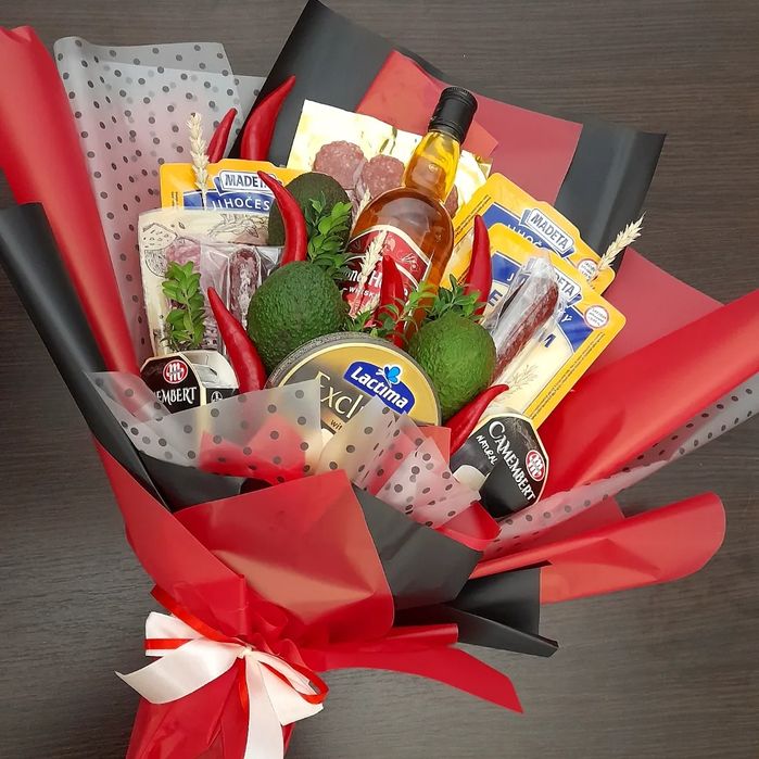 Жіночі, чоловічі, дитячі їстивні букети. Подарунки