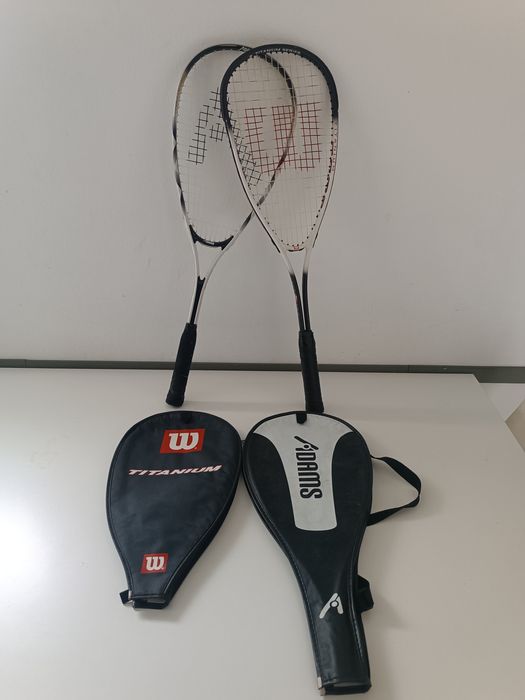 Raquetes de squash