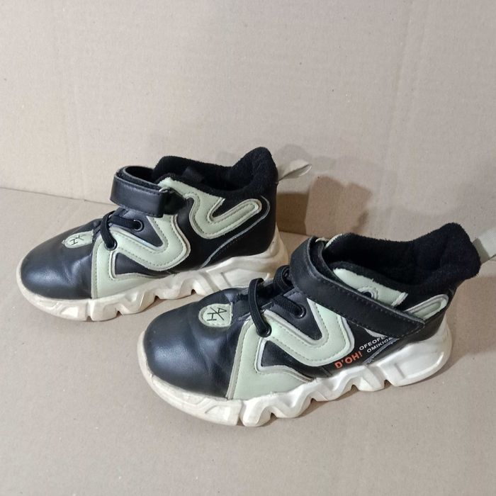 Кроссовки детские кожаные ASH разноцветные 27 размер