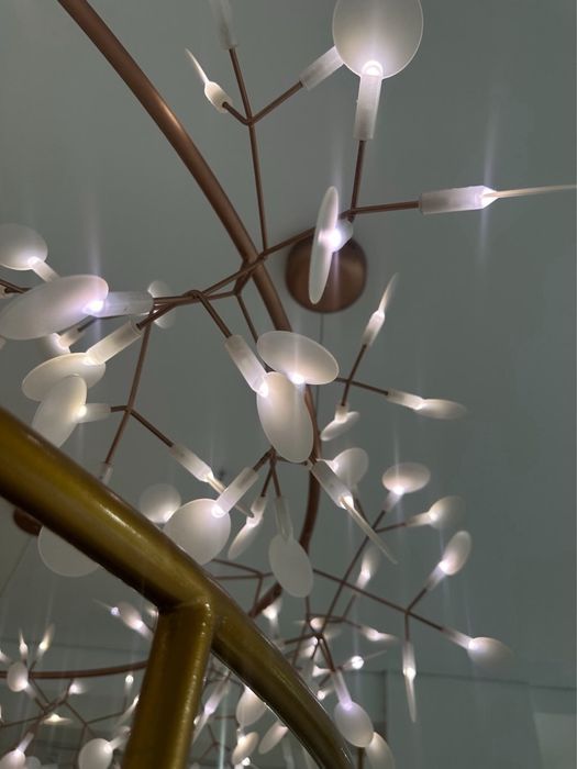 Люстра Led Petals Copper D200/H35