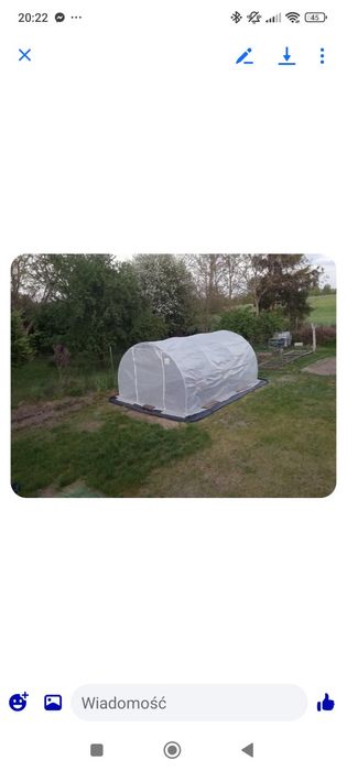 Tunel ogrodowy 4.5m x 3m