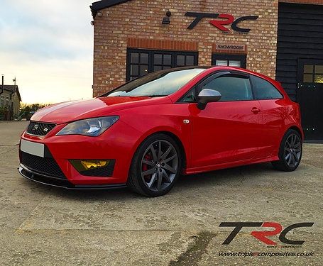 LIP SPOILER PALA ABA Lâmina FRENTE SEAT IBIZA 6F 6J KJ CUPRA R FR NOVO